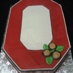 Groom's Cake 10- Ohio State O