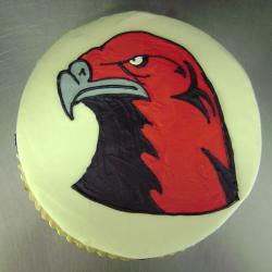 Groom's Cake 12- Miami University Red Hawk