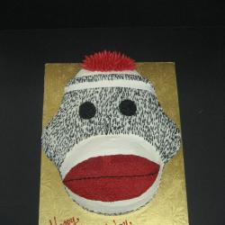 Shaped 132- Sock Monkey