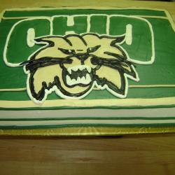 Groom's Cake 19- Ohio University Bobcats