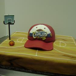 Groom's Cake 21- Basketball Court