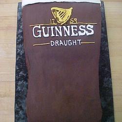 Groom's Cake 33- Guinness Beer