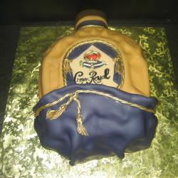 Groom's Cake 35- Crown Royal Bottle