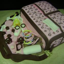 Shaped 44bb- Diaper Bag