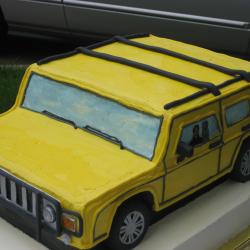 Groom's Cake 52- Hummer