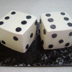 Groom's Cake 58- Dice