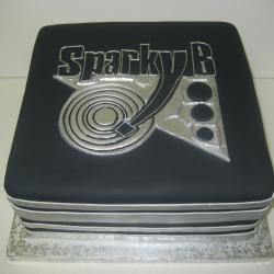 Groom's Cake 63- Logo Cake