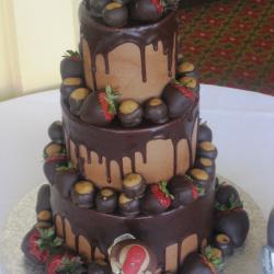 Groom's Cake 69- Buckeye Cake