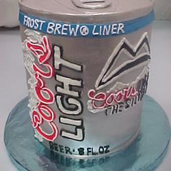 Shaped 82- Coors Lite Can