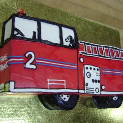 Shaped 94- Red Fire Truck